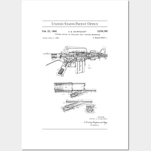 US Patent - Colt Automatic Rifle Posters and Art